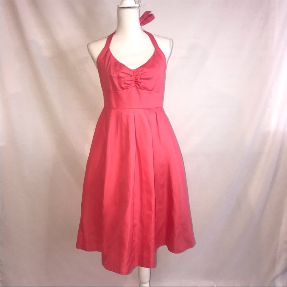 NWT J. Crew “Cotton Cady Lydia” Halter Dress